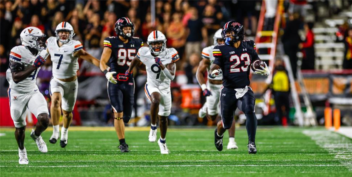 Maryland football snap counts Offensive substitutions tightening up