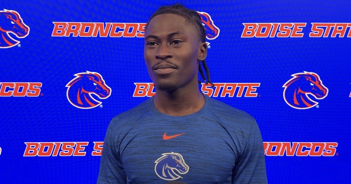  Boise State wide receiver Akeem Wright talks transfer from De Anza College, goals and more