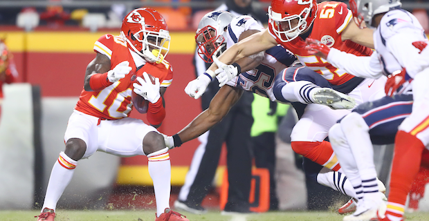 Patriots: Tyreek Hill stopper Jonathan Jones' status up in the air