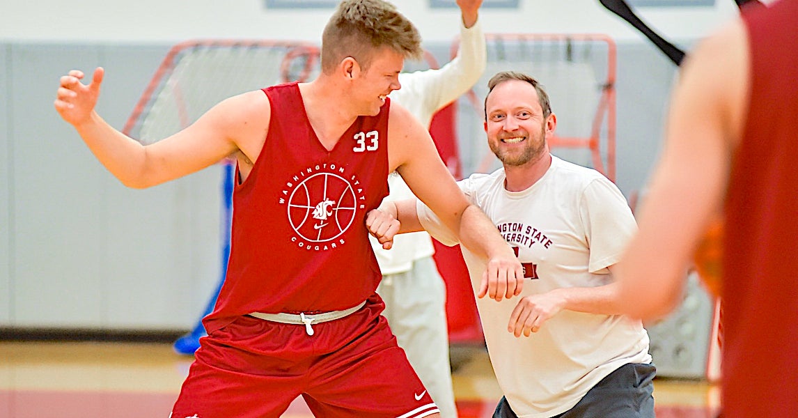 Marriage to a Coug brought WSU assistant Donald Brady to Pullman