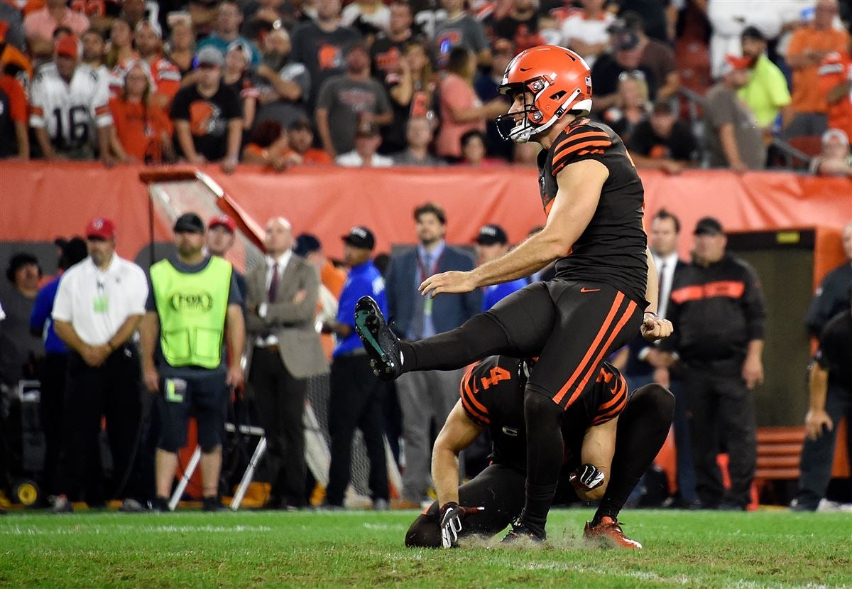 Kicker Greg Joseph Near Flawless In Browns Debut