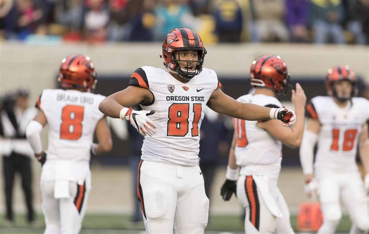 Oregon State tight end Noah Togiai: No more 'Old Man' as he preps