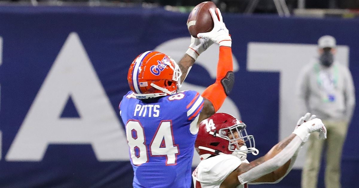 Kyle Pitts ranked as the No. 3 prospect in upcoming NFL Draft