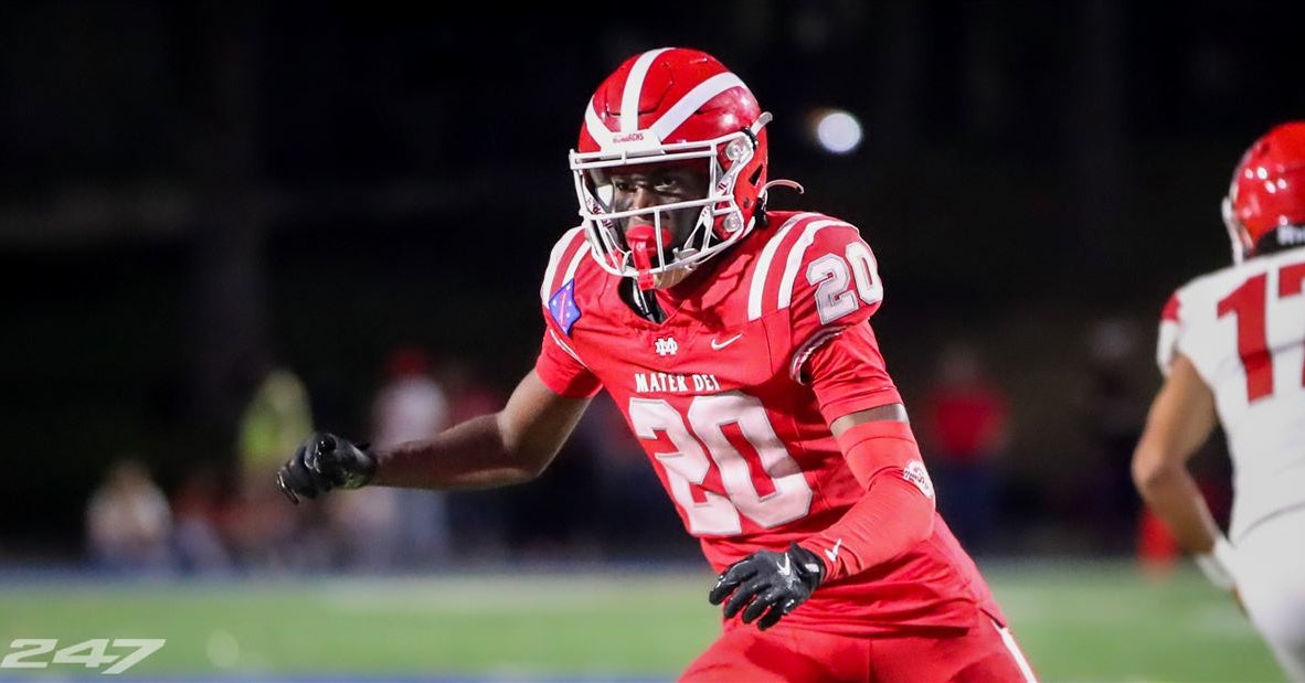Mater Dei four-star defensive back Danny Lang discusses USC hiring Gary ...