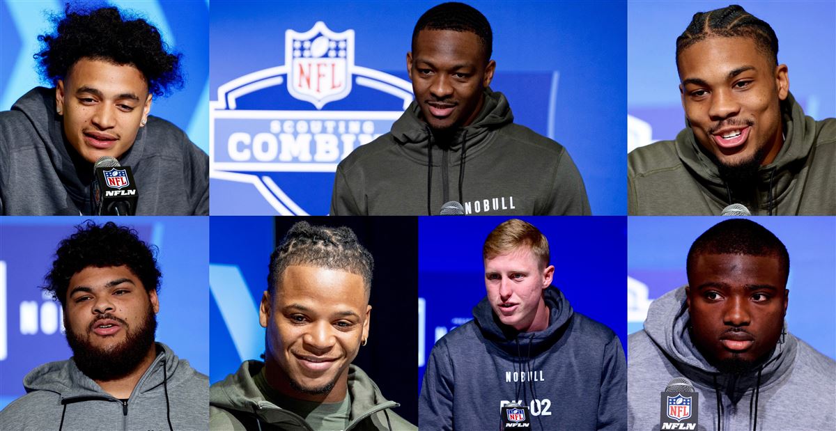 PHOTOS: The Faces Of The 40 At The NFL Combine