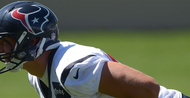 Brian Cushing of Houston Texans practices, 'possibility' he will