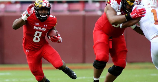 Watch Terps Rb Shows Off Improved Speed Pass Catching Ability