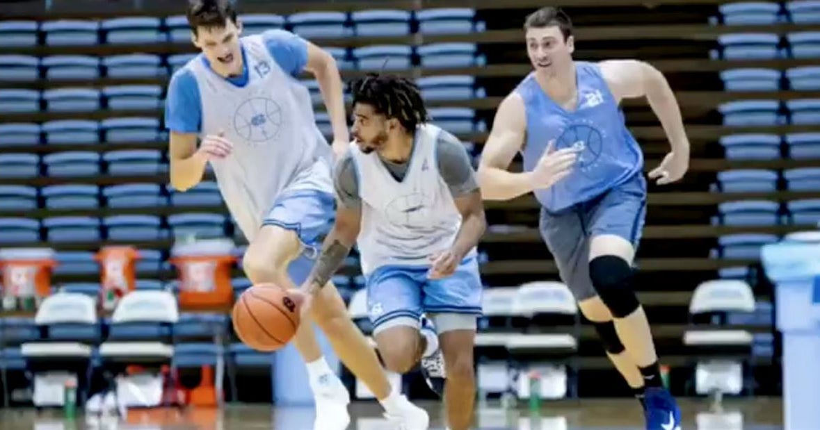 UNC Big Men Learning Physicality from Tyler Hansbrough