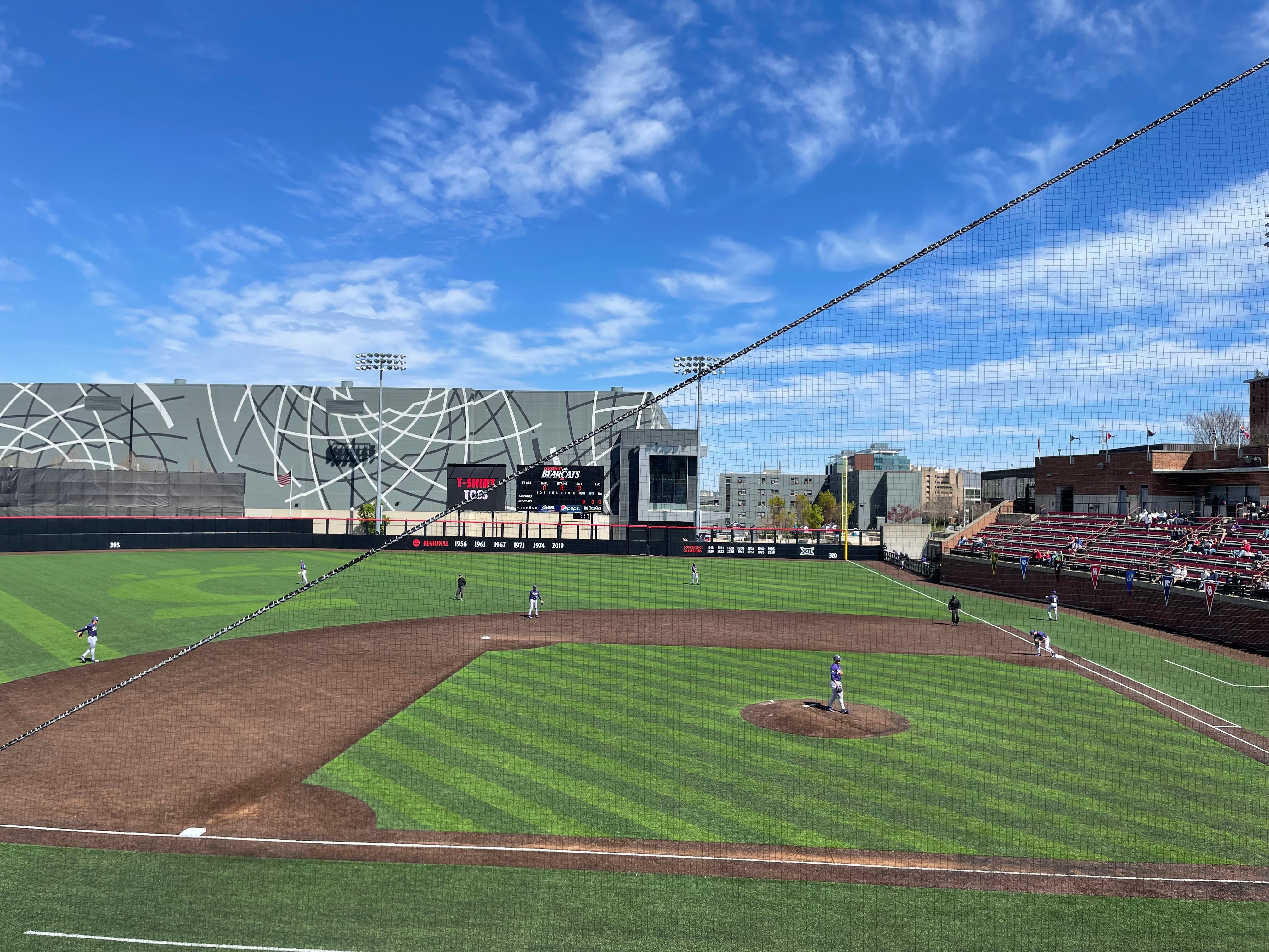 Beautiful day at the ballpark.