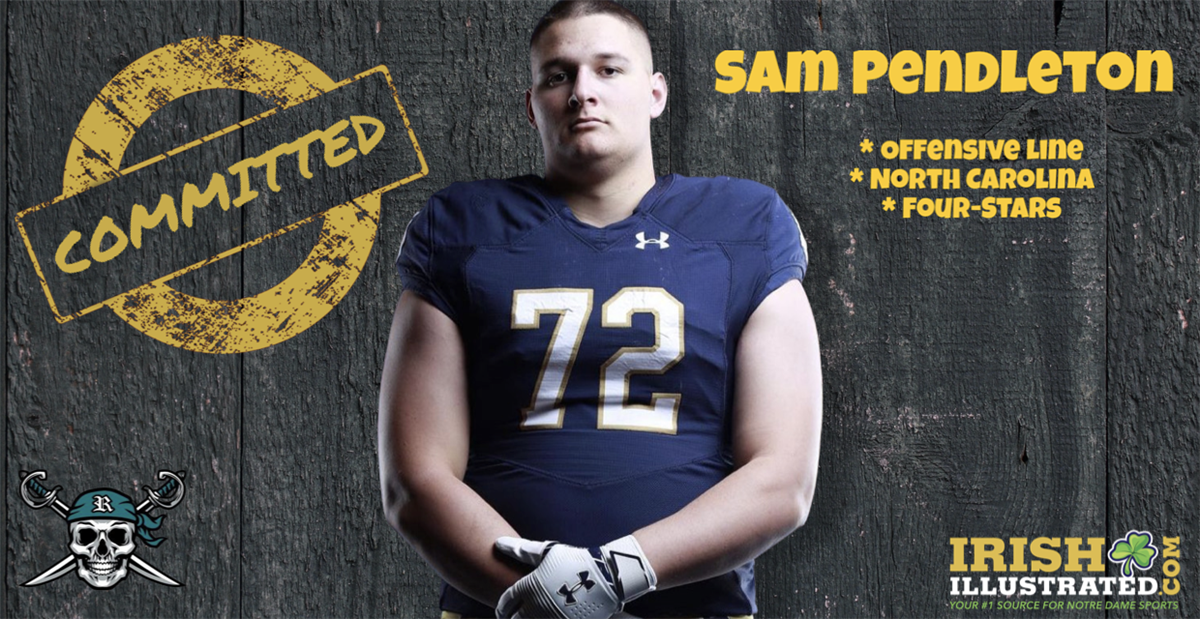 Notre Dame football recruiting: Four-star OL Sam Pendleton commits