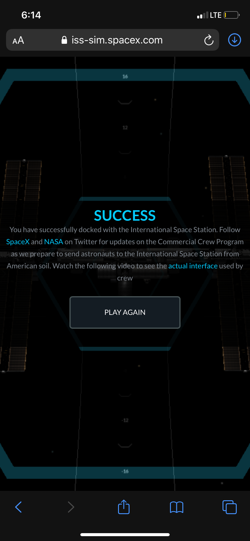 ISS-Sim Speedrun Timer