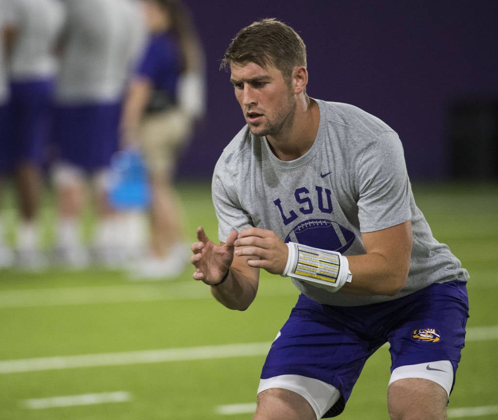 'Without LSU, I wouldn't be where I am' - QB Danny Etling still surviving  in the NFL