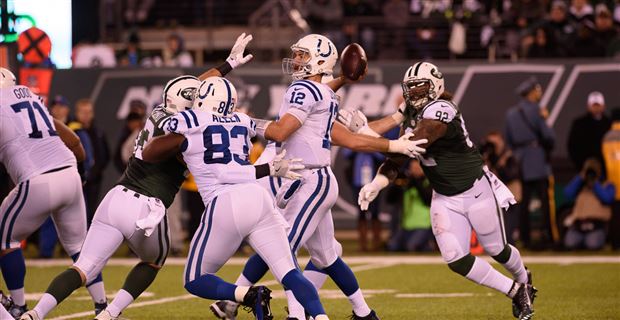 Throwback Thursday: Colts rout Jets, 41-10, at MetLife Stadium