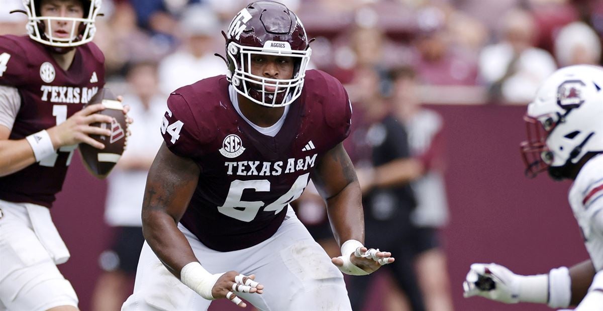 Looking back at how A&M OL Layden Robinson performed at the NFL Combine