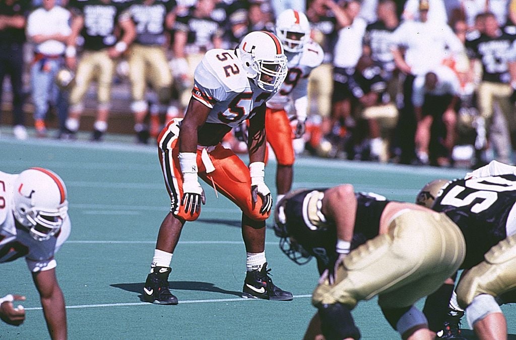 Ray Lewis Miami Hurricanes Jersey