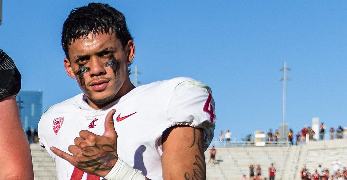 What happened at halftime of Sun Bowl? WSU's Lincoln Victor talks about Jayden de Laura 