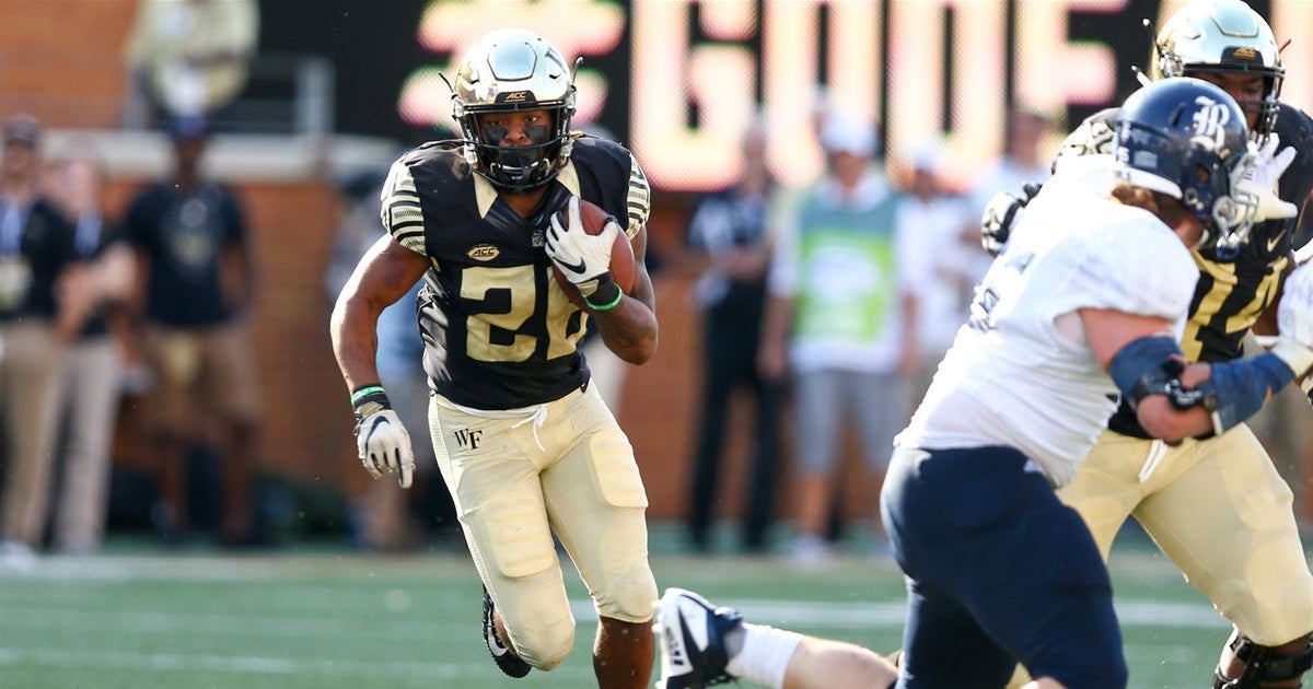 WATCH: Wake Forest RB Christian Beal-Smith press conference