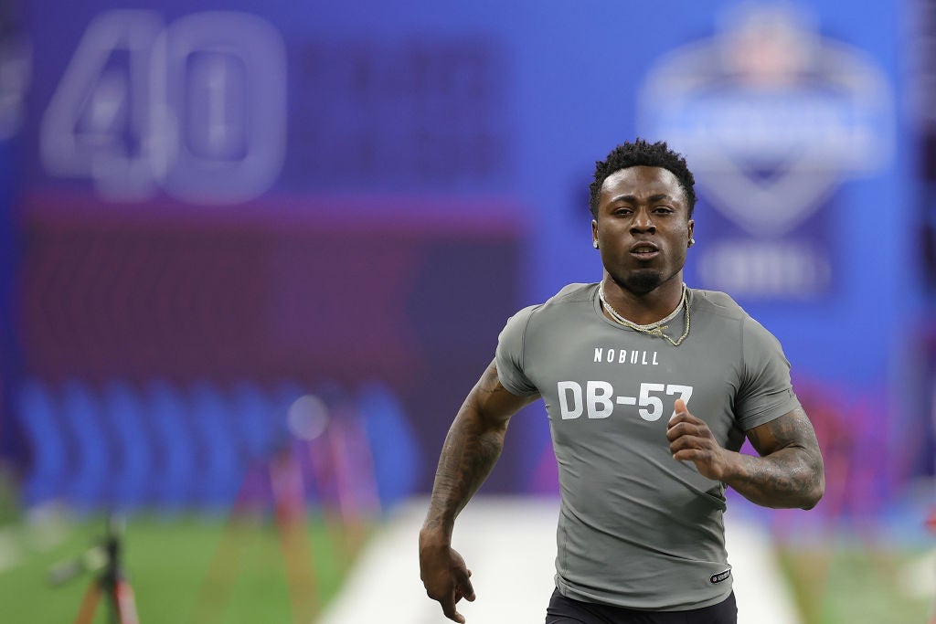 Photo Gallery: Jammie Robinson At The NFL Combine