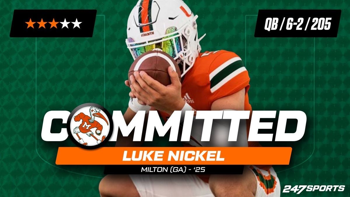 2025 QB Luke Nickel commits to Miami