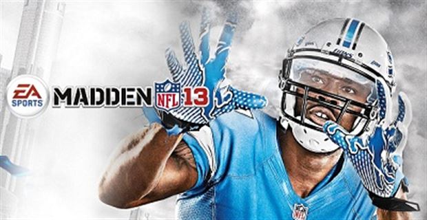 Lions WR Calvin Johnson named to Madden NFL 13 cover 