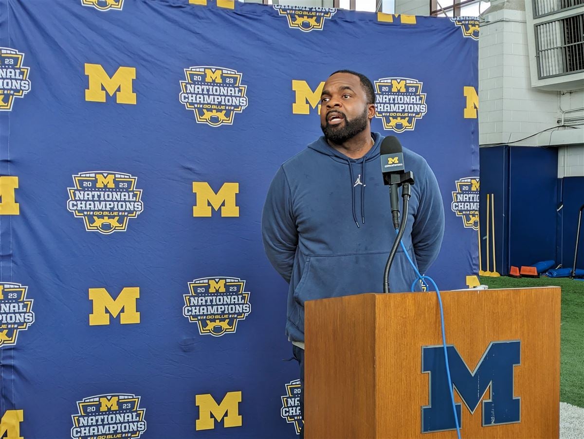Michigan LB coach talks expectations for Wolverines defense, decision to  return to Ann Arbor and more