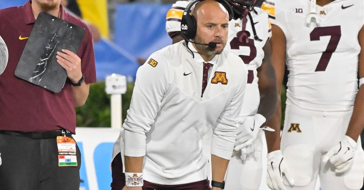 Everything that PJ Fleck had to say following Minnesota Football’s victory over UCLA