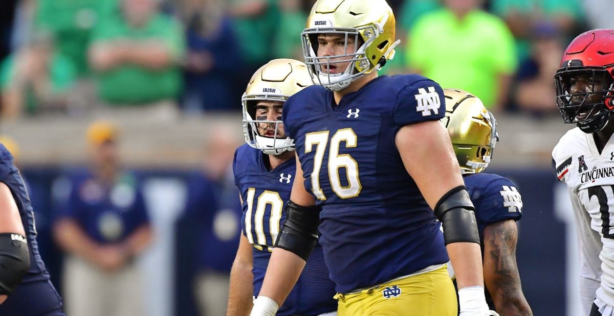 Notre Dame's next stars on the offensive line get a major test in Week 1