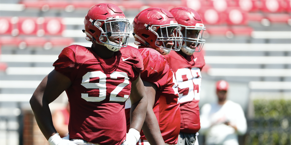 Latest Injury Could Make Alabamas Defensive Front Even Younger