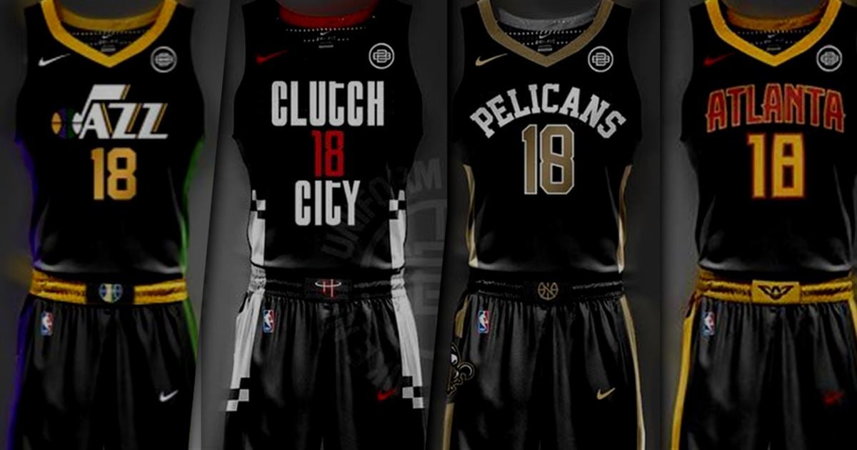 Blackout uniforms for every NBA team