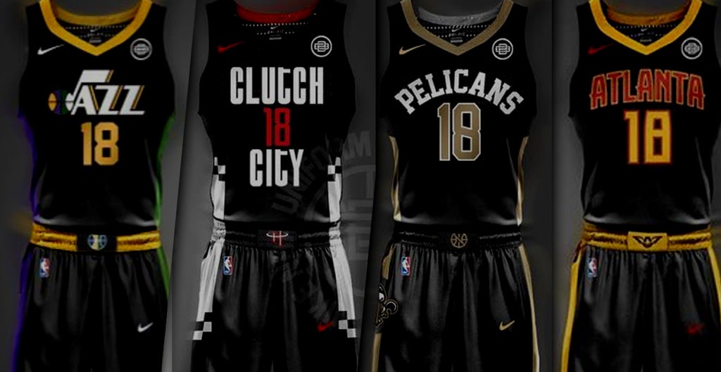 Blackout uniforms for every NBA team