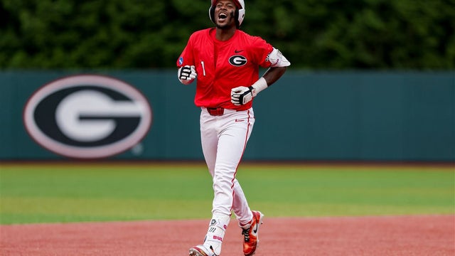 Georgia third baseman Tre Phelps in good spirits despite suspension to start Super Regional