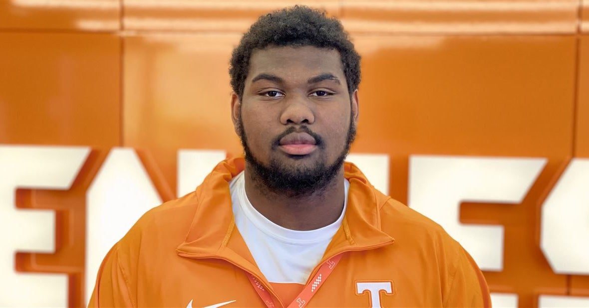 Top247 OL attends first practice at Tennessee, 'working on' official visit