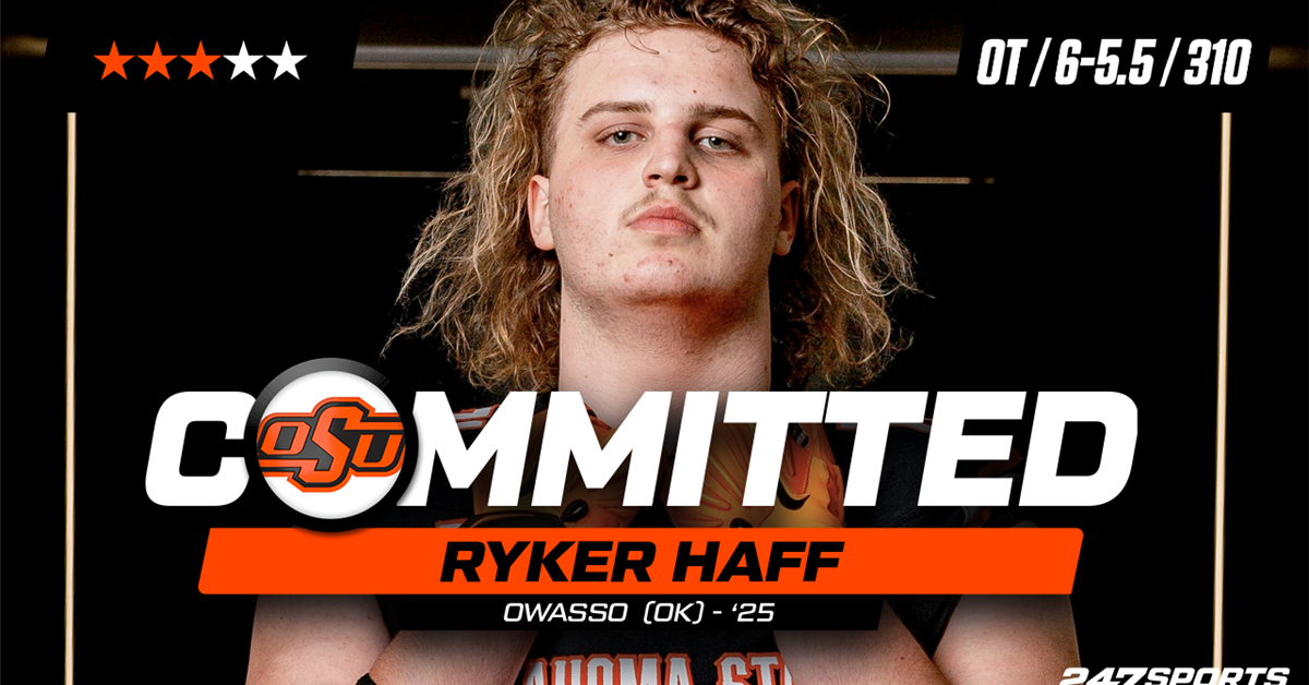 2025 three-star offensive lineman Ryker Haff commits to Oklahoma State