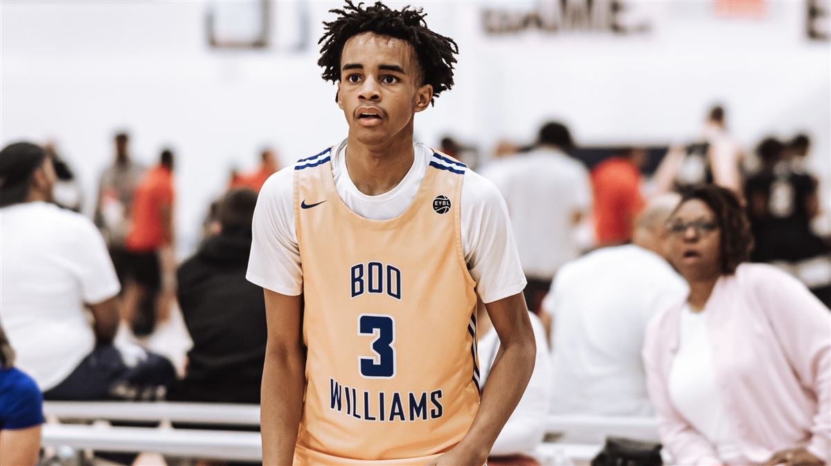 Four-star NC point guard Kobe Edwards visits UNC Basketball for Pitt game