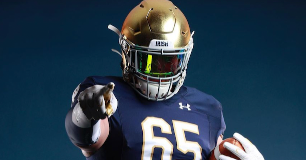 OL Sullivan Absher In-Depth on Notre Dame Visit