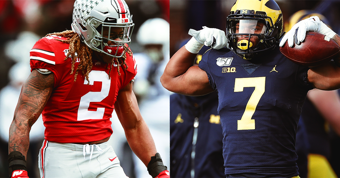 New Tradition Ohio State And Michigan Each Wear Home Jerseys