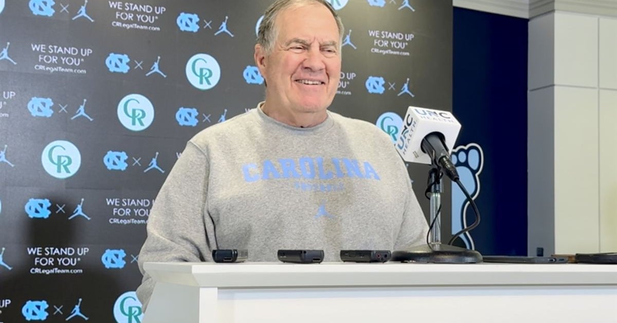 Bill Belichick, reinvigorated and smiling in Chapel Hill Bill Belichick, reinvigorated and smiling in Chapel Hill