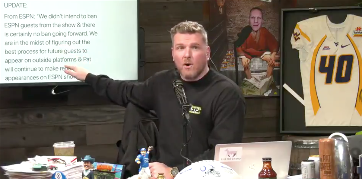 Pat McAfee Updates ESPN Feud, Doesn't Commit To College GameDay Return