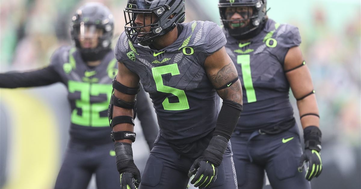 Kayvon Thibodeaux says he's switched positions in the front-seven