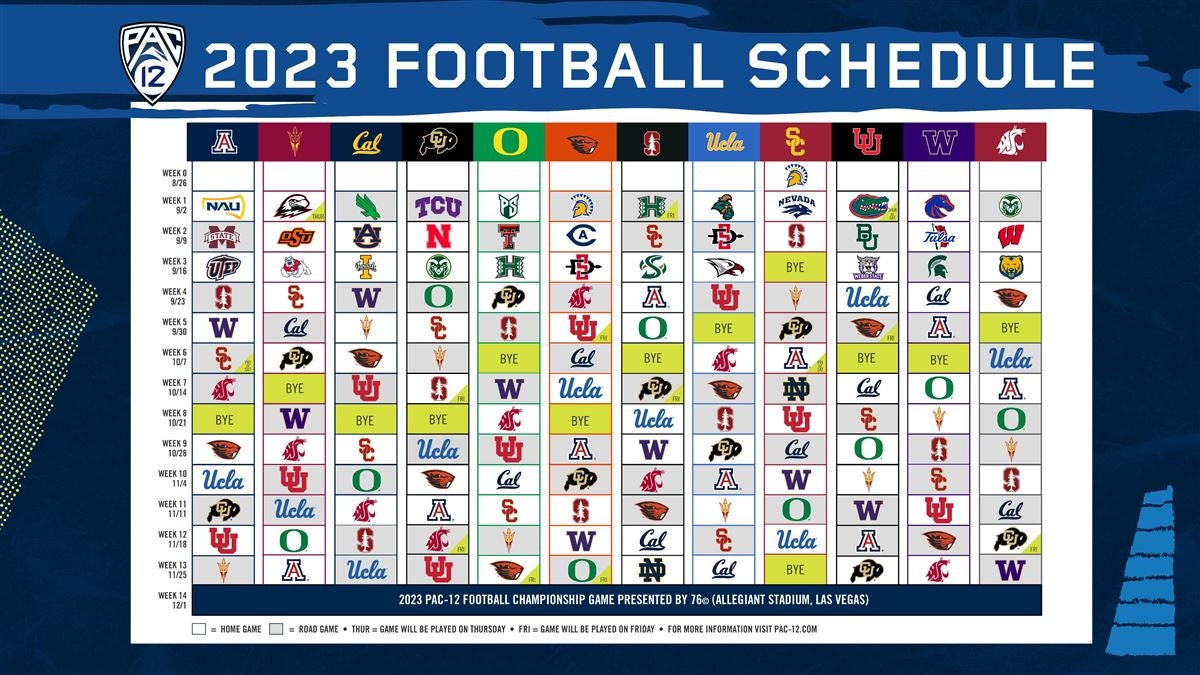 BREAKING: The 2023 Washington Football Schedule Has Been Released