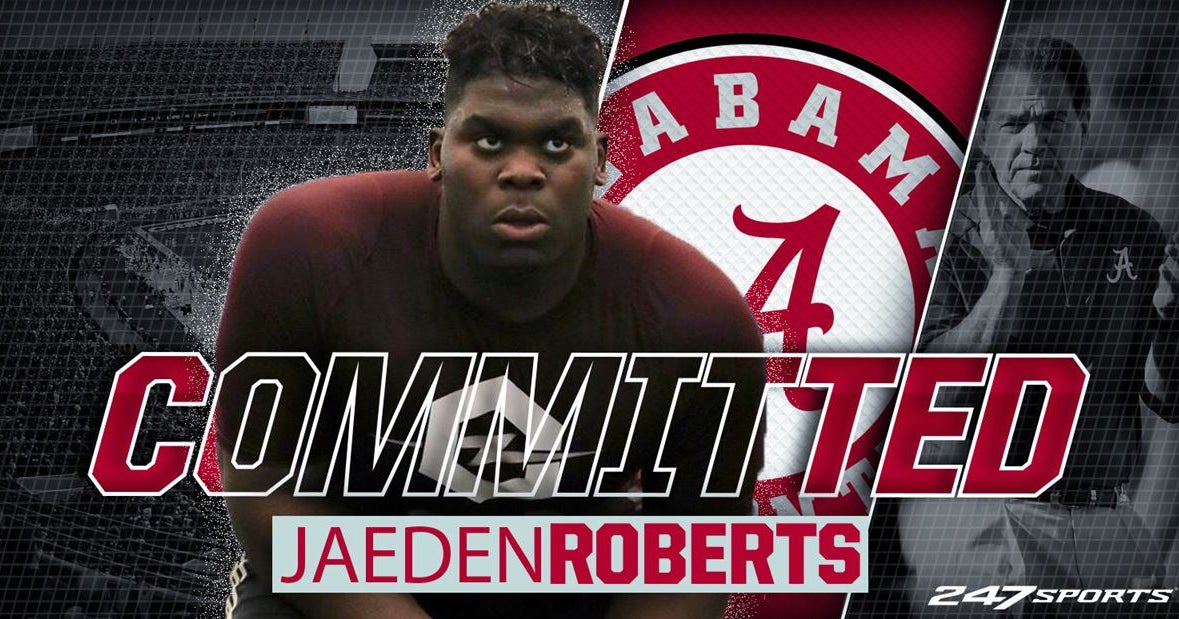 Texas OL Jaeden Roberts commits to Alabama