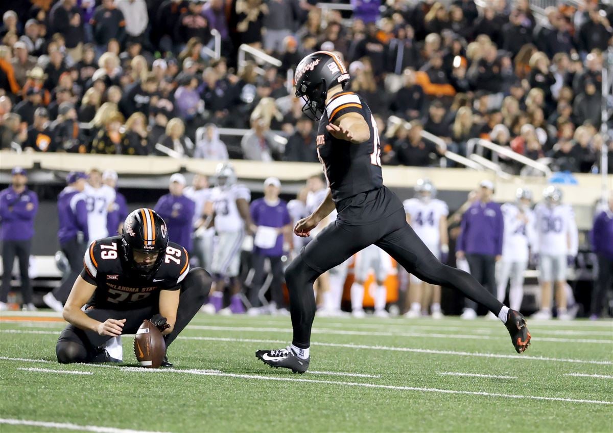 Why Oklahoma State kicker Alex Hale had to tie a program field goal