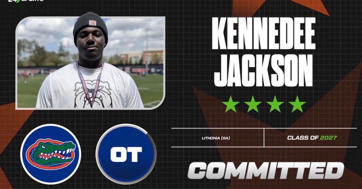 Four-star OT Kennedee Jackson commits to Florida