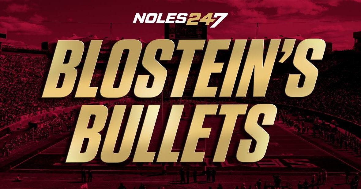 Blostein's Bullets: Recruiting scoop coming out of a big recruiting weekend for Florida State