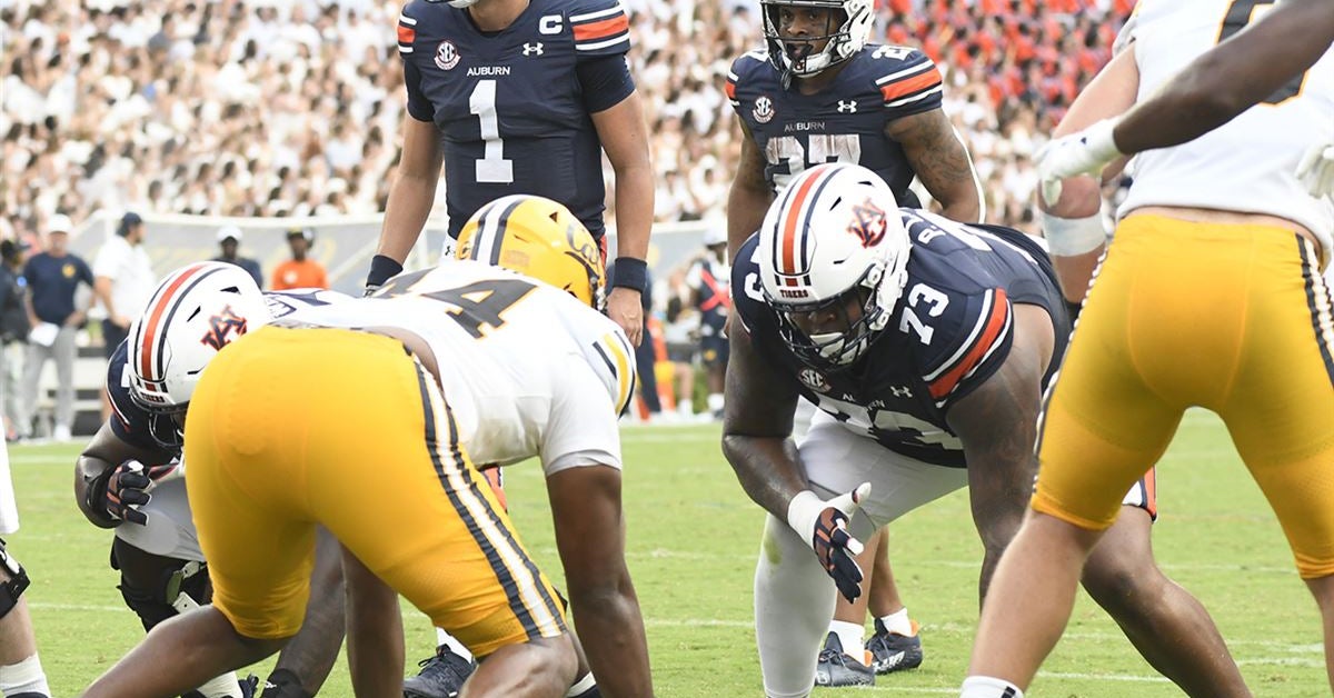 Are there any changes coming to Auburn’s offensive line for the game against New Mexico?