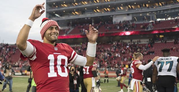 Jimmy Garoppolo says 49ers offense is “moving in the right direction” -  Niners Nation