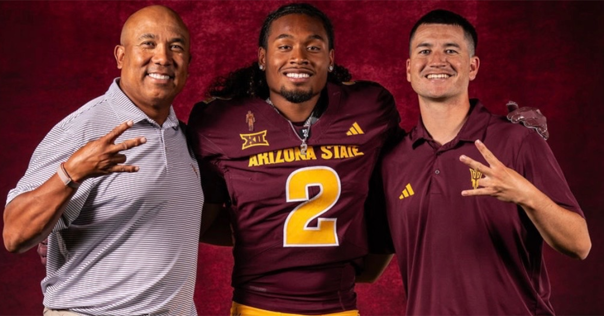 ASU flips 2026 WR Jeremiah Johnson from Navy