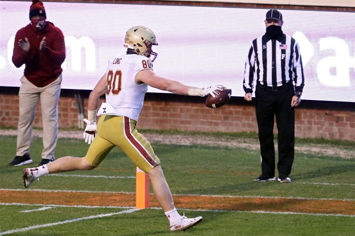 Hunter Long Selected by Miami in 2021 NFL Draft - Boston College Athletics