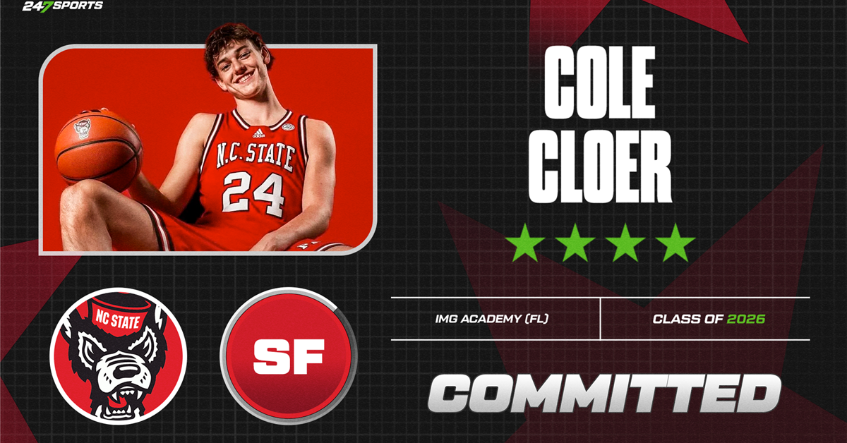 Cole Cloer Commits To NC State Basketball
