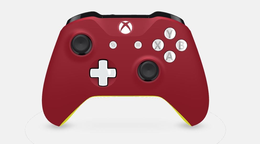 Xbox One Controllers with NFL Team Designs